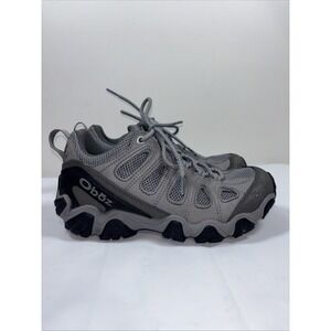 Oboz Sawtooth II Women 7 Low BDry Hiking Shoe Grey Comfort Outdoors Breathable